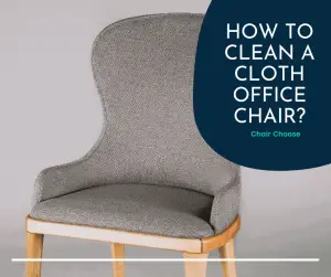 How to Clean a Cloth Office Chair 1