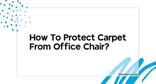 how to protect carpet from office chair